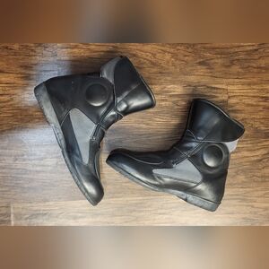 BMW Motorrad AirFlow 2 Black Motorcycle Leather Riding Boots Size 47